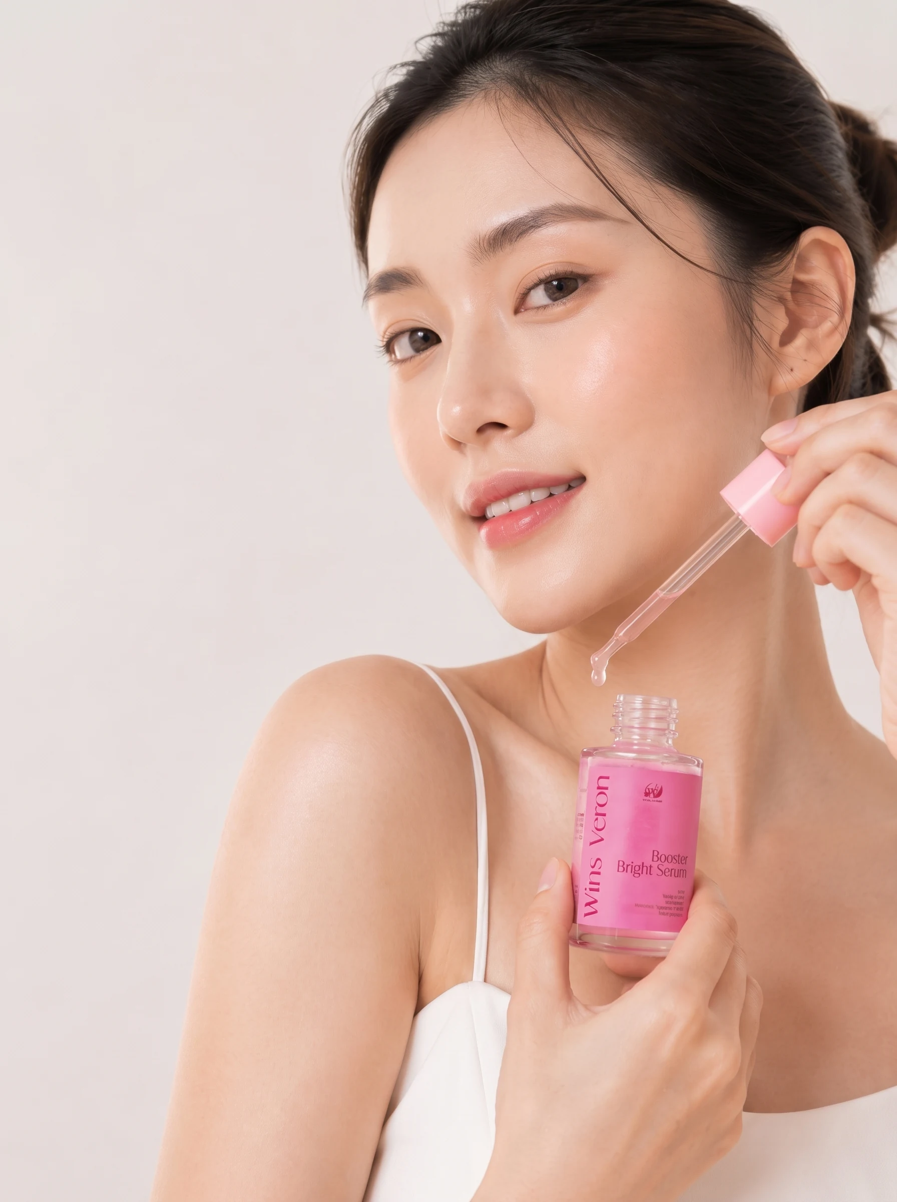 Model Resmi Booster Bright Serum Wins Veron